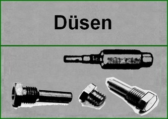 Düsen für Graetzin Vergaser