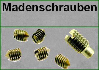 Madenschrauben
