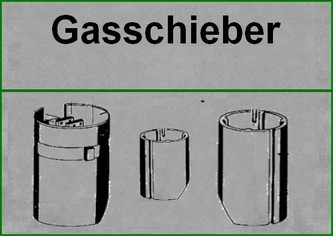 Gasschieber/ slides...throttles