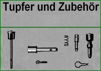 Tupfer und Zubehör/ ticklers