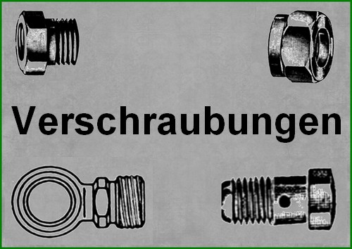 OldtimerVergaser - Verschraubungen/ screws, nuts