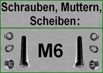OldtimerVergaser - Schrauben, Muttern, Scheiben (OR)