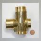 Preview: Neues Leergehäuse Amal 6/011 (Messing)---Durchlass: 25,4mm (1 Zoll)---