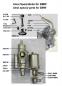 Preview: ZSS---Amal Zugstellschraube, metrisch, M6x0,75x20 (Feingewinde) für BMW R5, R6, R51, R61, R66, Zündapp KS500