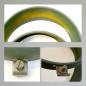 Preview: Glasring/ Scheinwerferring Bauart "Bosch", 130er Lichtaustritt---Original NEU---Nato-oliv--MESSING!---
