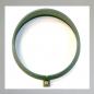 Preview: Glasring/ Scheinwerferring Bauart "Bosch", 130er Lichtaustritt---Original NEU---Nato-oliv--MESSING!---