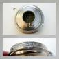 Preview: KNECHT Blech-Luftfilter, mit Klappe, Steckanschluss 40mm/ Aussendurchmesser 112mm---Umbau auf Zerlegbarkeit---Ausführung DKW RT 200