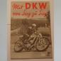 Preview: Heft Mit DKW von Sieg zu Sieg Rennsport 1935/36 Prospekt, Nachdruck Archiv Verlag (1987)