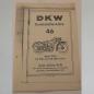 Preview: DKW - Ersatzteile-Liste 46 für Sport 250, SB 200 und SB 200 Luxus, Kopie
