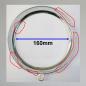 Preview: Chromring 160er Lichtaustritt, Bauart Hella---Nachbau---2.Wahl---