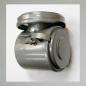 Preview: Knecht Blech-Luftfilter für Heinkel Tourist Roller: Grosse Ansaugöffnung, Steckanschluss 35mm---neu beschichtet---