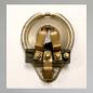 Preview: Lampeneinsatz, Birnenhalter, Leuchtmittelaufnahme, Kragendurchmesser 45mm, Hella---Originalteil gebraucht---für Ba15 Leuchtmittel (klein)