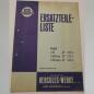 Preview: Hercules - Ersatzteile-Liste Modell L 50, L 50 Extra, L 50 Luxus, Original