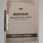 Preview: Hercules - Ersatzteile-Liste Modell 313 - 150ccm, Kopie