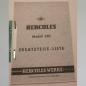 Preview: Hercules - Ersatzteile-Liste Modell 320, Kopie