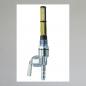 Preview: Motorrad-Hahn, Benzinhahn mit Gewinde M18x1,5 mit Reserve und Tankfilter, Bauart Jikov/ Jawa---Neu, Repro---
