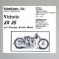 Preview: Kabelbaum/ Kabelsatz/ Leitungssatz Victoria KR35 (Sturmey Archer Motor)