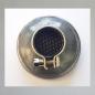 Preview: KNECHT Luftfilter offen, Anschluss: 35mm, Aussendurchmesser 92mm, original, 40er Jahre Ausführung--Eisen blank---
