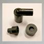 Preview: Zündkerzenstecker/ Kerzenstecker aus Bakelite, original NGK, mit 2 Gummis