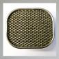 Preview: Knecht Blech-Luftfilter für DKW RT 250/2 Luftfilter, original, gebraucht, gereinigt, neu vernickelt.