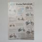 Preview: Werbeblatt Rixe Kinder-Fahrzeuge und Jugend-Fahrräder, original