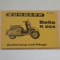 Preview: Zündapp - Bedienungsanleitung für Bella R 204, Kopie