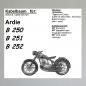 Preview: Kabelbaum/ Kabelsatz/ Leitungssatz Ardie B 250, B 251, B 252
