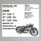 Preview: Kabelbaum/ Kabelsatz/ Leitungssatz DKW RT125/2, RT125/2H, RT125/2Ha (Zündschloss in der Lampe)