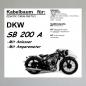 Preview: Kabelbaum/ Kabelsatz/ Leitungssatz DKW SB200A (mit Anlasser und Amperemeter)