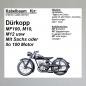 Preview: Kabelbaum/ Kabelsatz/ Leitungssatz Dürkopp MF100, M10, M12 usw (mit Sachs oder Ilo 100 Motor)