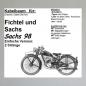 Preview: Kabelbaum/ Kabelsatz/ Leitungssatz Sachs 98, 100, S98M32, S98M50, Ilo FM 100, FM 120 usw---Einfache Version mit 2 Strängen---