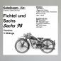 Preview: Kabelbaum/ Kabelsatz/ Leitungssatz Sachs 98, 100, S98M32, S98M50, Ilo FM 100, FM 120 usw---Version mit 3 Strängen---