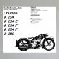 Preview: Kabelbaum/ Kabelsatz/ Leitungssatz Triumph/TWN B 204, 204 E, 204 F, 254 F, B 350