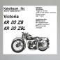 Preview: Kabelbaum/ Kabelsatz/ Leitungssatz Victoria KR20ZB, KR20ZBL (mit ILO Zweitakt-Motor mit angeblocktem Getriebe, ca 1934-1937)
