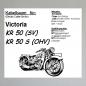 Preview: Kabelbaum/ Kabelsatz/ Leitungssatz Victoria KR50 SV und OHV (Sturmey Archer Motor)
