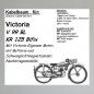 Preview: Kabelbaum/ Kabelsatz/ Leitungssatz Victoria V99BL, KR125 Bifix (Nachkriegsmodelle mit Victoria Motor)