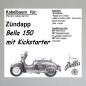 Preview: Kabelbaum/ Kabelsatz/ Leitungssatz Zündapp Bella 150 (Kickstarter)