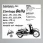 Preview: Kabelbaum/ Kabelsatz/ Leitungssatz Zündapp Bella mit Anlasser (Bella R 151, 153, 154, 201, 203, 204, 175S, R200)