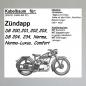 Preview: Kabelbaum/ Kabelsatz/ Leitungssatz Zündapp DB 200, 201, 202, 203, 204, 234, Norma, Norma Luxus, Comfort