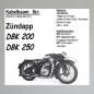 Preview: Kabelbaum/ Kabelsatz/ Leitungssatz Zündapp DBK 200, DBK 250
