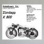 Preview: Kabelbaum/ Kabelsatz/ Leitungssatz Zündapp K800