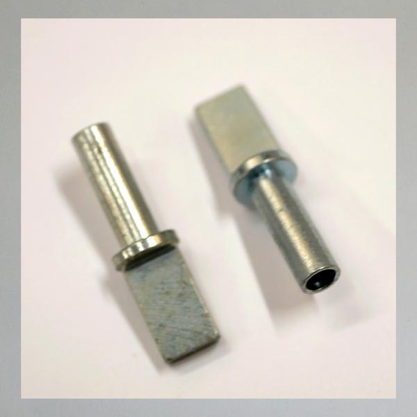 Tachowellen-Teil: Mitnehmer für Tacho oder Tachoantrieb: Rechteck/ Zunge 2,7x6,5mm