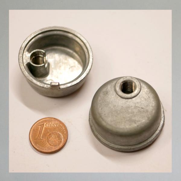 (20-070) Deckelplatte (Zugdeckel) für BMW R25, R25/2 und R25/3 mit Bing Vergaser---Ersatztyp von Bing---