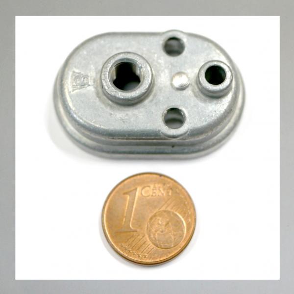 (20-540) Deckelplatte (Zugdeckel) für Mofa, Moped mit Bing Vergaser mit Luftschieber (Choke)---Ausführung/ Grösse: Mittel---Orig. NEU---