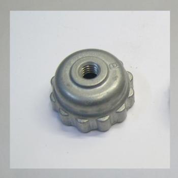(21-050) Deckelplatte (Zugdeckel) für Mofa, Moped mit Bing Vergaser Gewinde Zugschraube M5