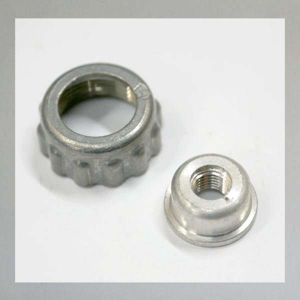 (21-320) Deckelplatte (Zugdeckel) für Mofa, Moped mit Bing Vergaser Gewinde Zugschraube M6x0,75---Drehbarer Deckel---Orig. NEU---