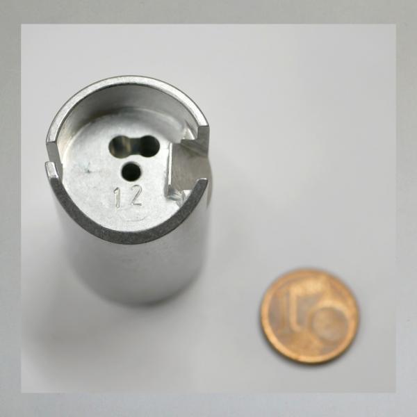 (22-651-12) Gasschieber Bing für Typ 21 Vergaser---für Sachs, Kreidler, Puch usw---Standardmaß 24,45---Repro---