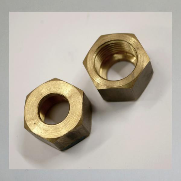 Tachowellen-Teil: Überwurf M17x1,5---Sondertyp PS, Deuta-Ota, Isgus