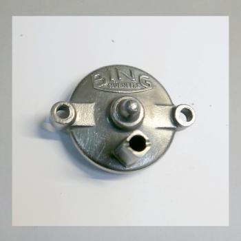 (32-290) Schwimmerkammer-Deckel für Bing Motorrad-Vergaser (BMW 1 Zylinder)---Nachbau