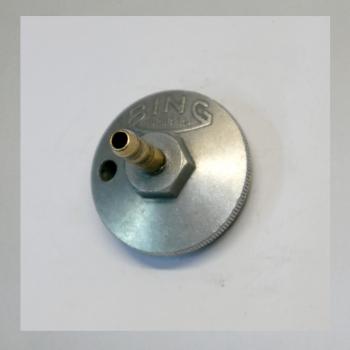 Preview: (48-020) Tupfer massiv für Bing Vergaser mit eingeschraubtem Schwimmerdeckel---Original NEU aus Zink---